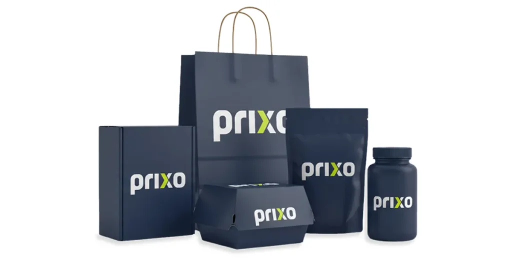 Verpackungen und Kartonagen mit prixo-Logo